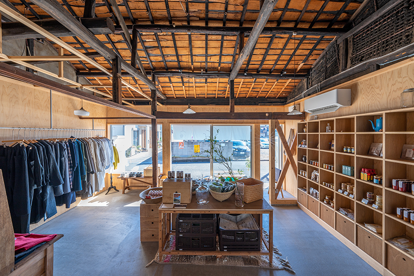 wooden japanese house turns into traditional greengrocer store in kiryu