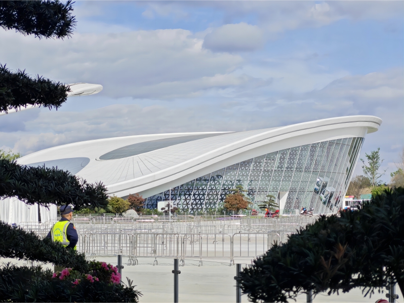 Centro de servicios integrales de la fase II de la Exposición Internacional de Horticultura de Chengdu 2024