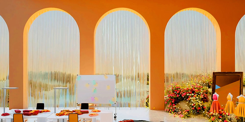 four typologies explores decentralized upcycling fashion factories in digital space