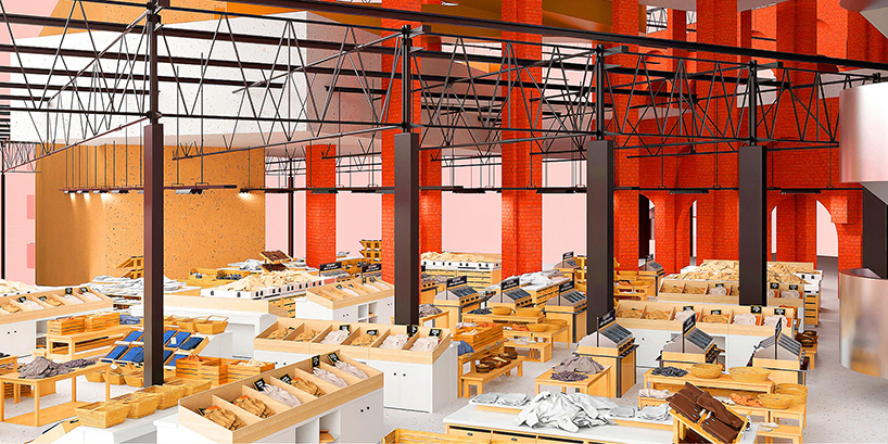 four typologies explores decentralized upcycling fashion factories in digital space
