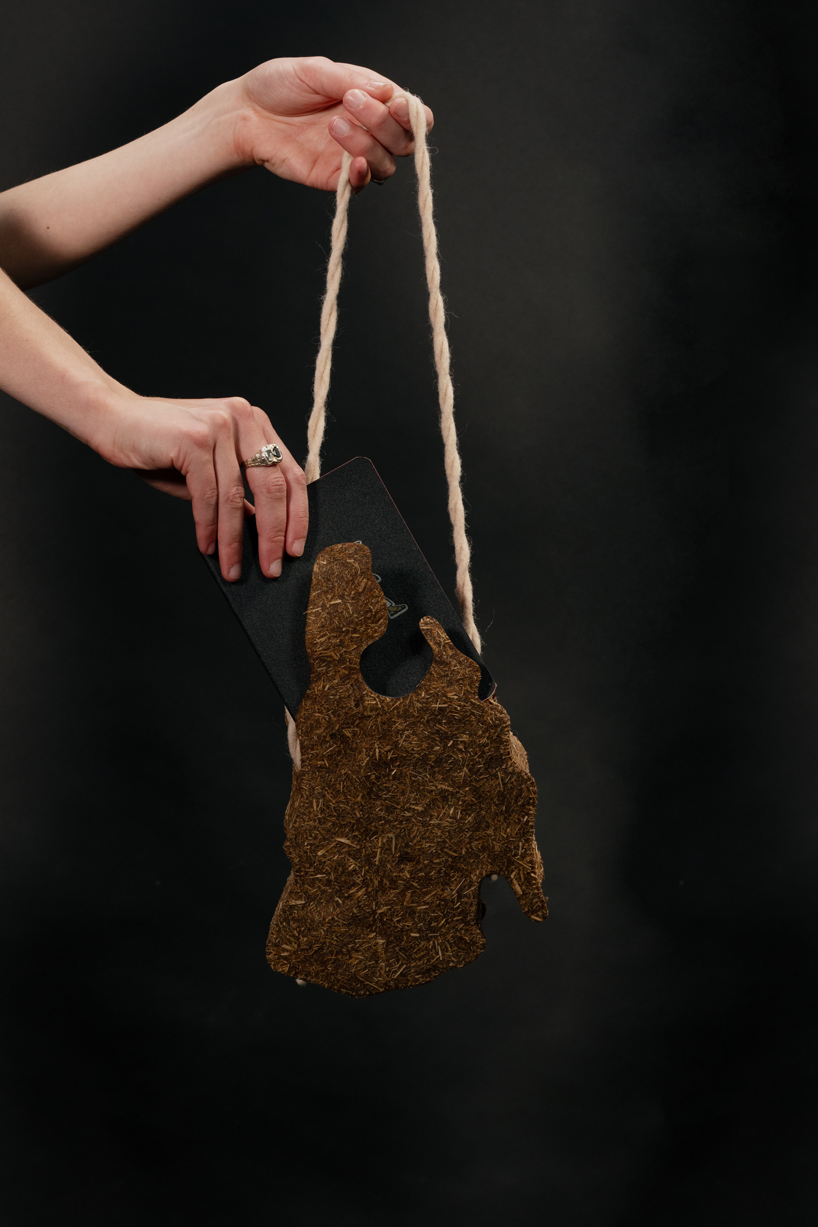 bag collection uses bulrush biomaterials to map mexico's vanishing wetlands