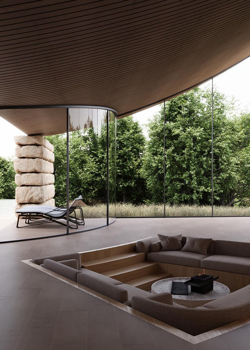 villa sensorium reimagines japan&rsquo;s mountain forests as living architectural landscape - 5