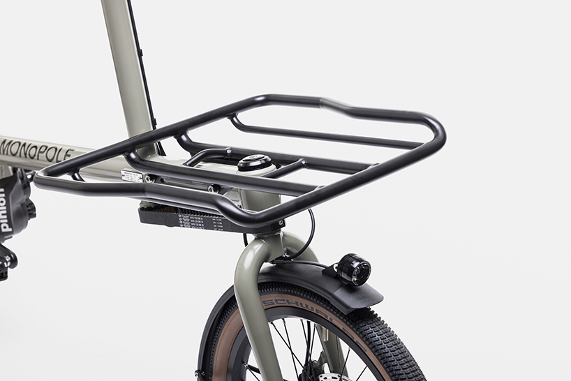 electric and bio, MONoPOLE no O1 bike integrates modular frame for cargo transport
