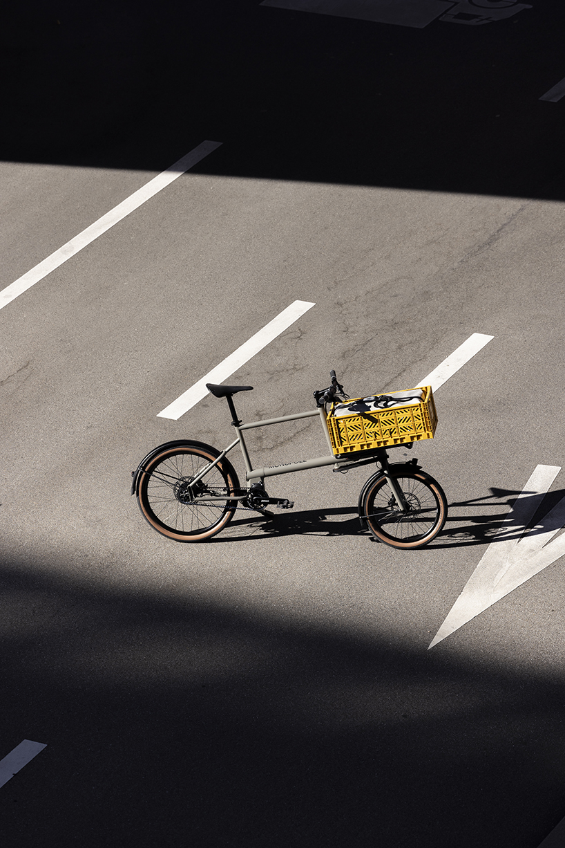 electric and bio, MONoPOLE no O1 bike integrates modular frame for cargo transport
