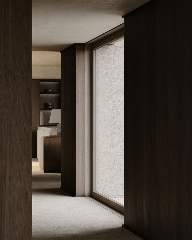 yama architects' house wa perches two elongated volumes on stone plinth in belgium