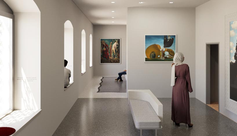 YACademy’s exhibition students redesign peggy guggenheim collection displays in venice