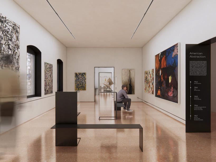 YACademy’s exhibition students redesign peggy guggenheim collection displays in venice