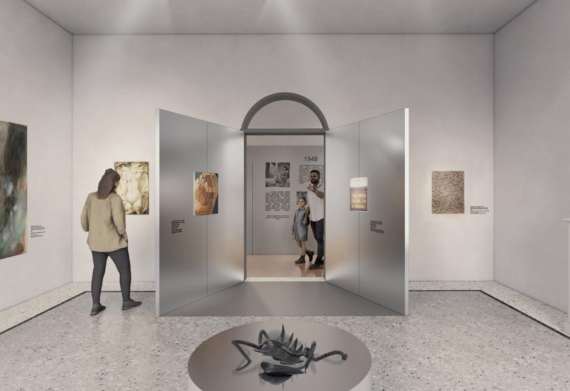 YACademy’s exhibition students redesign peggy guggenheim collection displays in venice