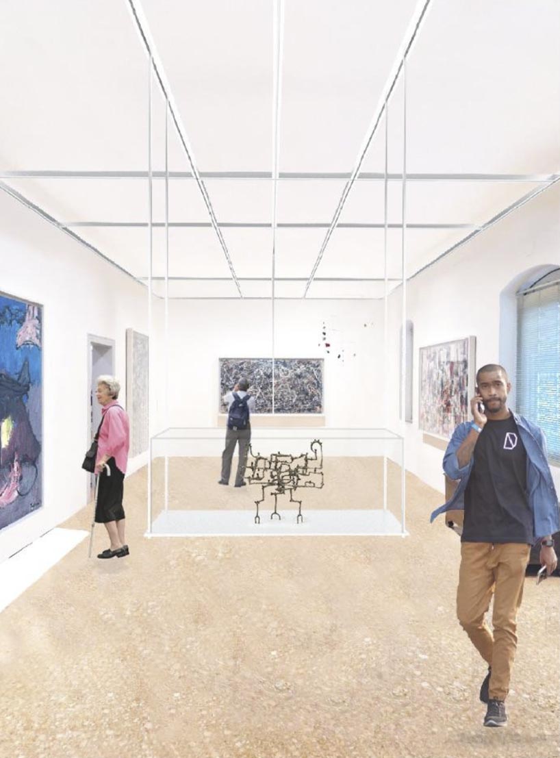 YACademy’s exhibition students redesign peggy guggenheim collection displays in venice