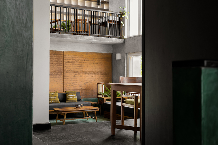 one language two narratives reinterpreting residential design for family and guests in auroville 6