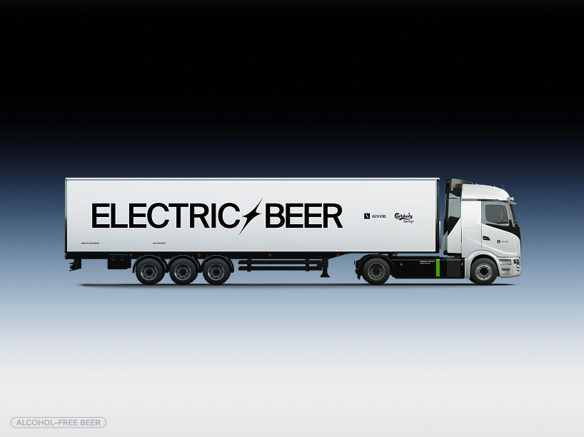 einride and carlsberg launch electric beer merging freight innovation and brewing tradition