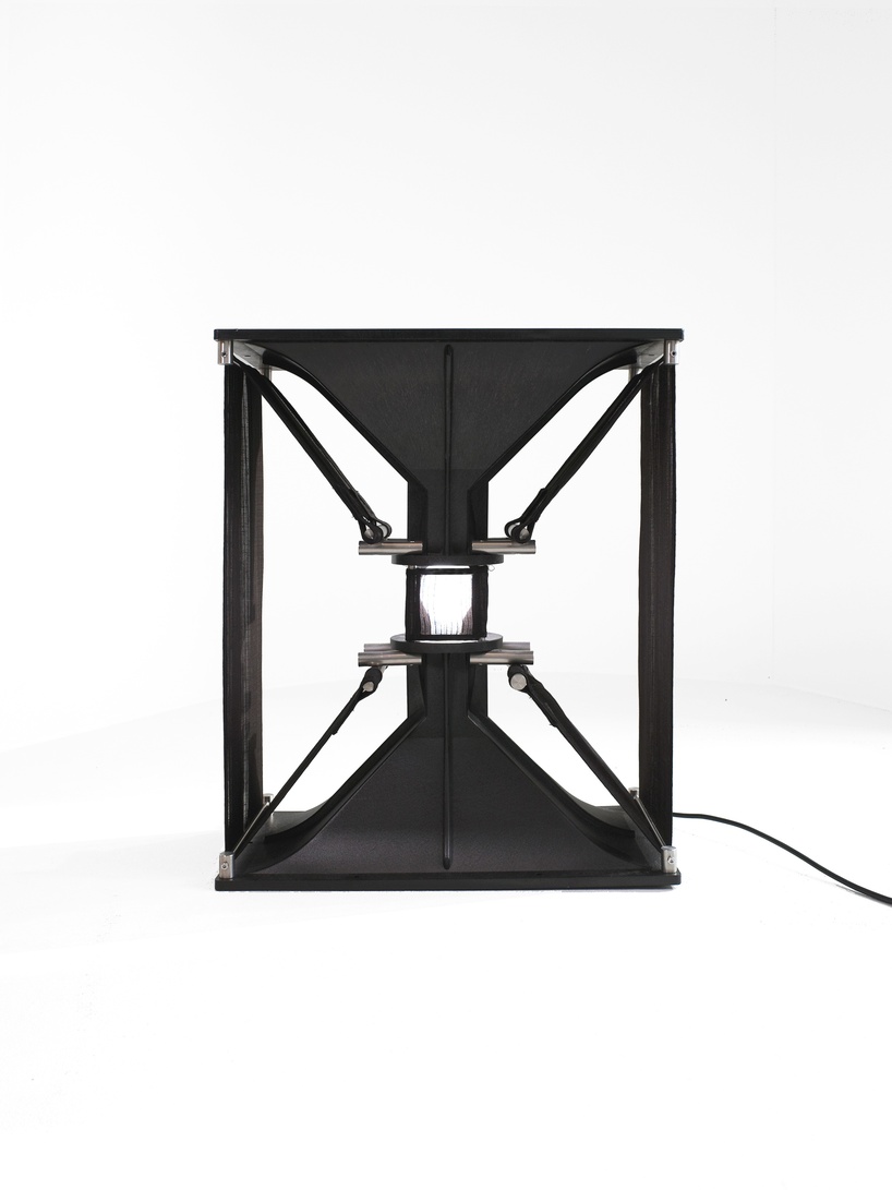 horn series by juyong shim turns discarded speaker components into sculptural furniture