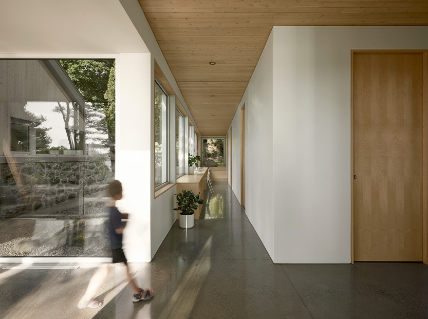 atelier pierre thibault introduces skylights to 1960s A-frame quebec residence clad in wood
