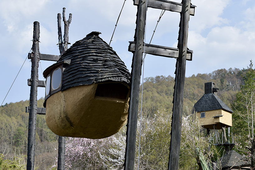 Marco Capitanio captures the curious flying tea houses of Terunobu Fujimori from Japan