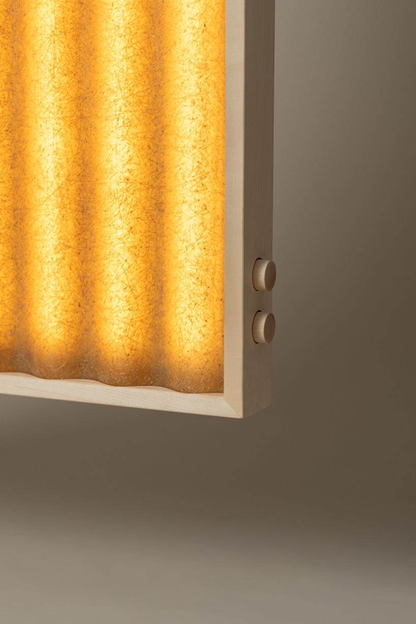 reclaimed corrugated fiberglass panels reform as luminous&nbsp;sculpture by heilig objects - 7