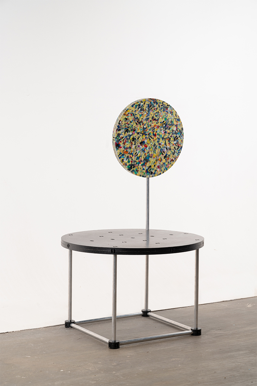 recycled plastic plates compose marcela coppari's cosmoplast modular furniture series