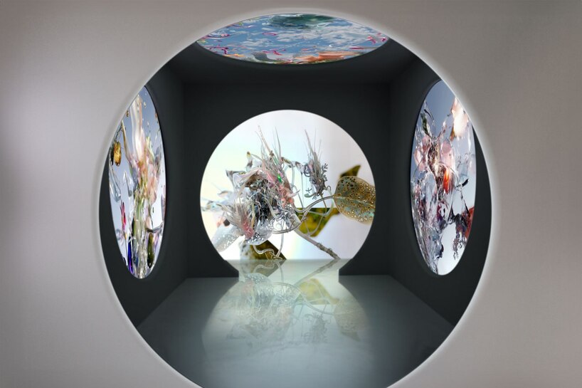 load gallery's immersive 360-degree setup showcases digital art exhibition in barcelona