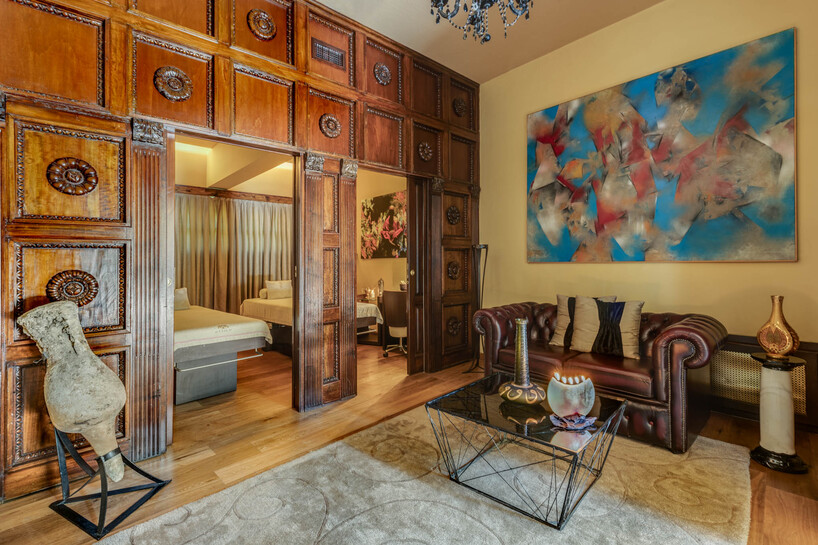 obras del pintor italiano transforman el hotel de lujo il bottaccio en una galería de vida integrada