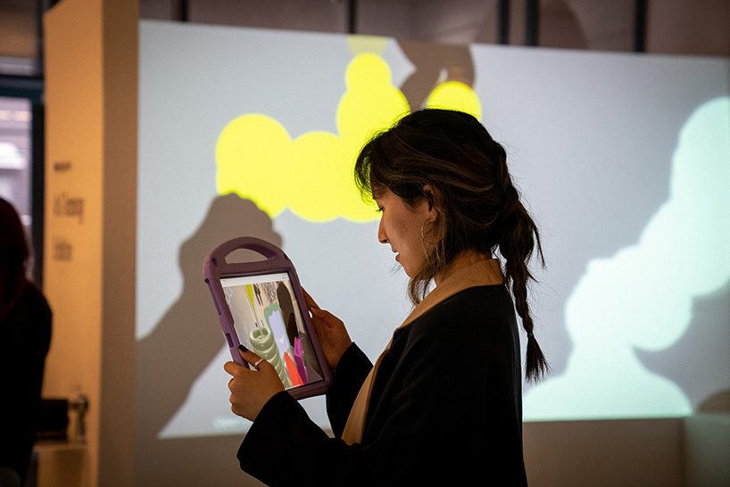 pop my bubble AR installation reveals how algorithms influence cultural visibility
