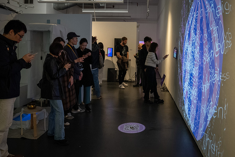 pop my bubble AR installation reveals how algorithms influence cultural visibility