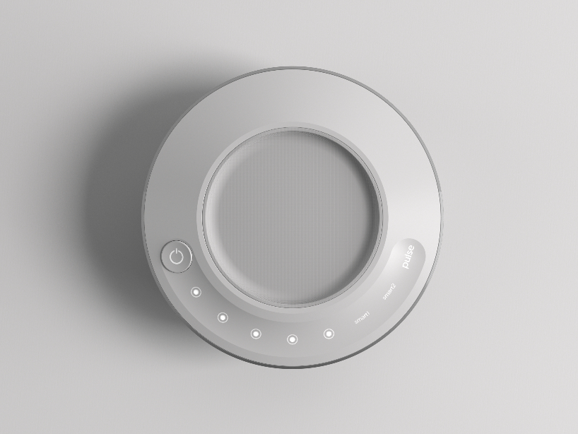 seung keun kim's blender features intuitive swipe controls and a magnetic drive system