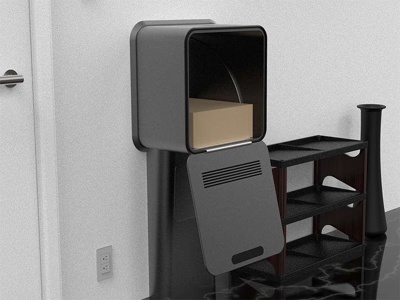 HomeBox: Sistema de almacenamiento de entrega de envases inteligentes para pérdidas de robo y clima