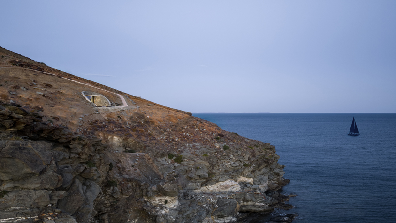 olen resort embeds into greek island slope across three terraced levels - 14
