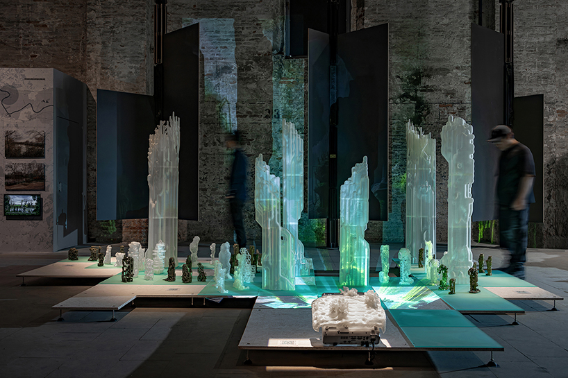 Ecologicstudio reveals the AI system for receptive urbanism for environment at the Venice Biennale