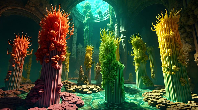 ecoLogicStudio unveils AI system for environmentally responsive urbanism at venice biennale