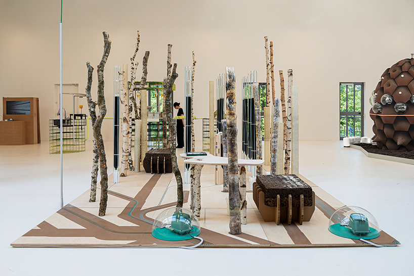 ecoLogicStudio reimagines domesticity through microbial installation at triennale milano