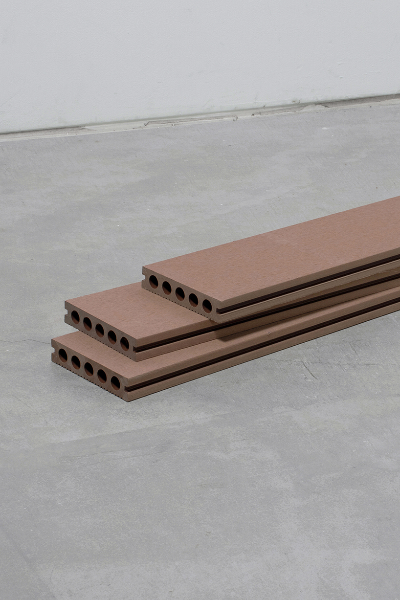 heat-pressed artificial wood melts into organic joints for mocky furniture series - 11