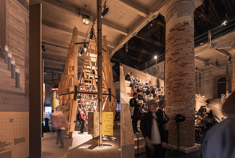 lattice installation unfolds spatial archive of acapulco's urban history at venice biennale