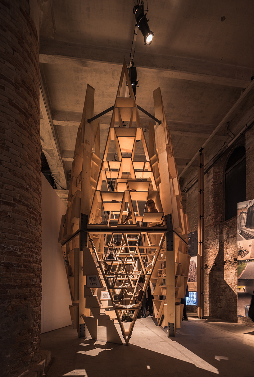 lattice installation unfolds spatial archive of acapulco's urban history at venice biennale