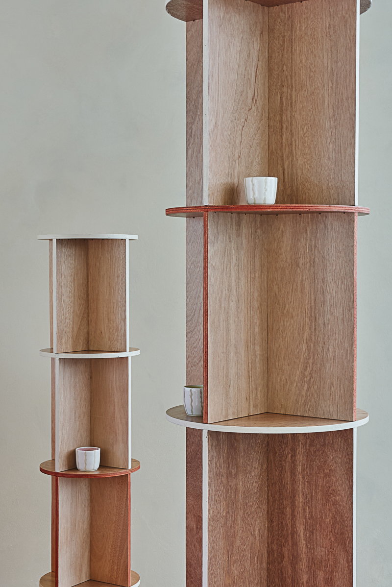 mino ware tiles add texture and color to heys café interior by BREND in osaka