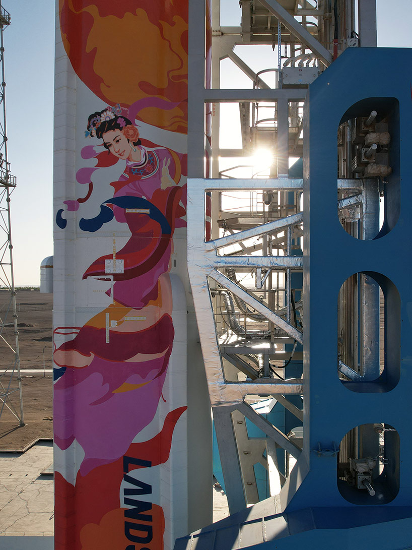 jacky tsai illustrates world’s first fully art-painted rocket launched into space