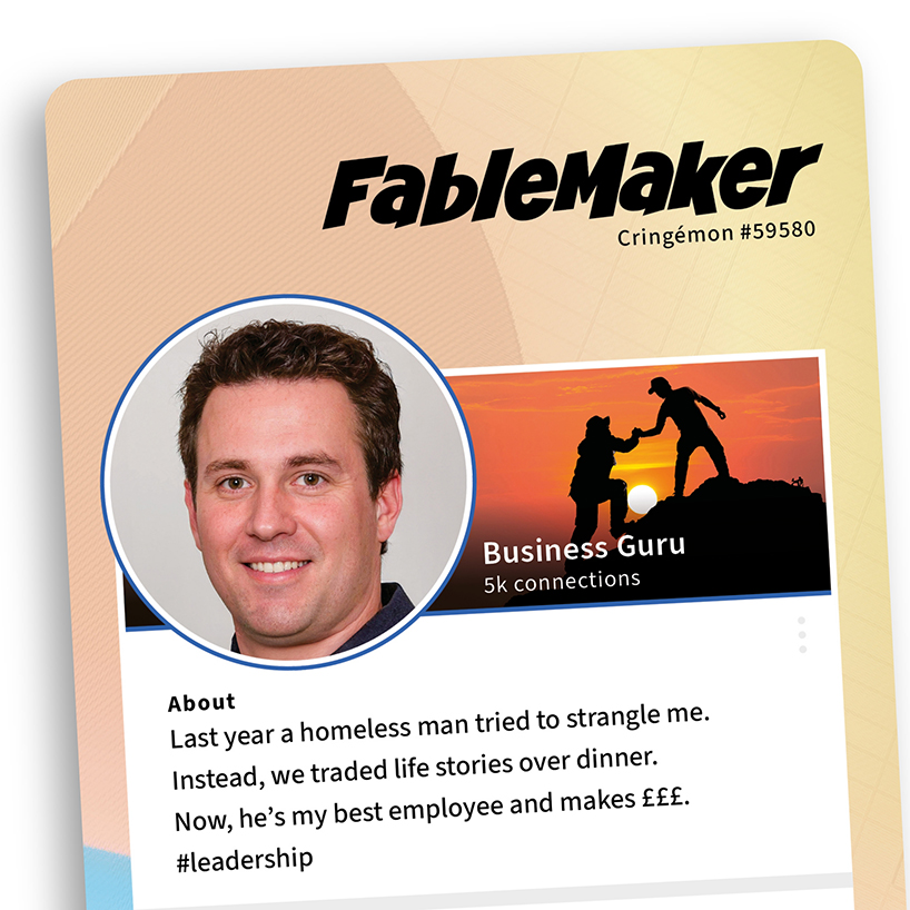 gotta catch 'em all: cringémon turns linkedin personas into pokémon-style collectible cards