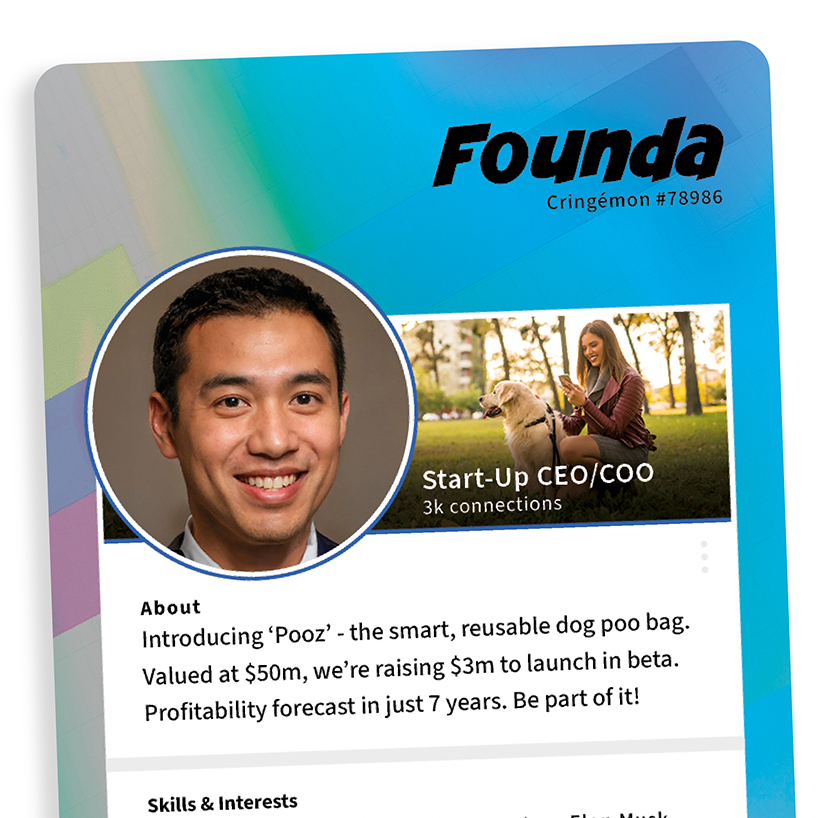 gotta catch 'em all: cringémon turns linkedin personas into pokémon-style collectible cards