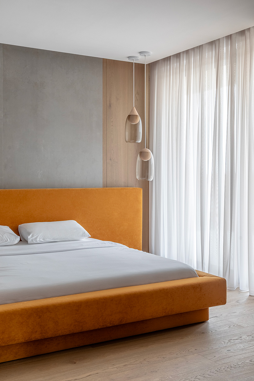 natural finishes pair with clean modern lines at amalia savu's house in romania