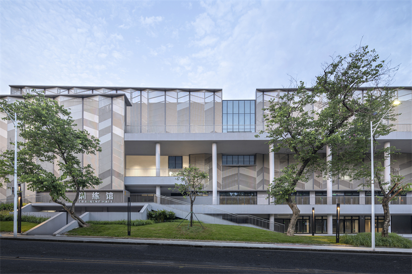 university campus gymnasium in south china blends athletics with urban vitality
