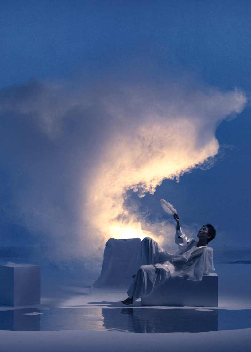 black void&rsquo;s shanghai exhibition visualizes a planet in flux through digital cloud installations