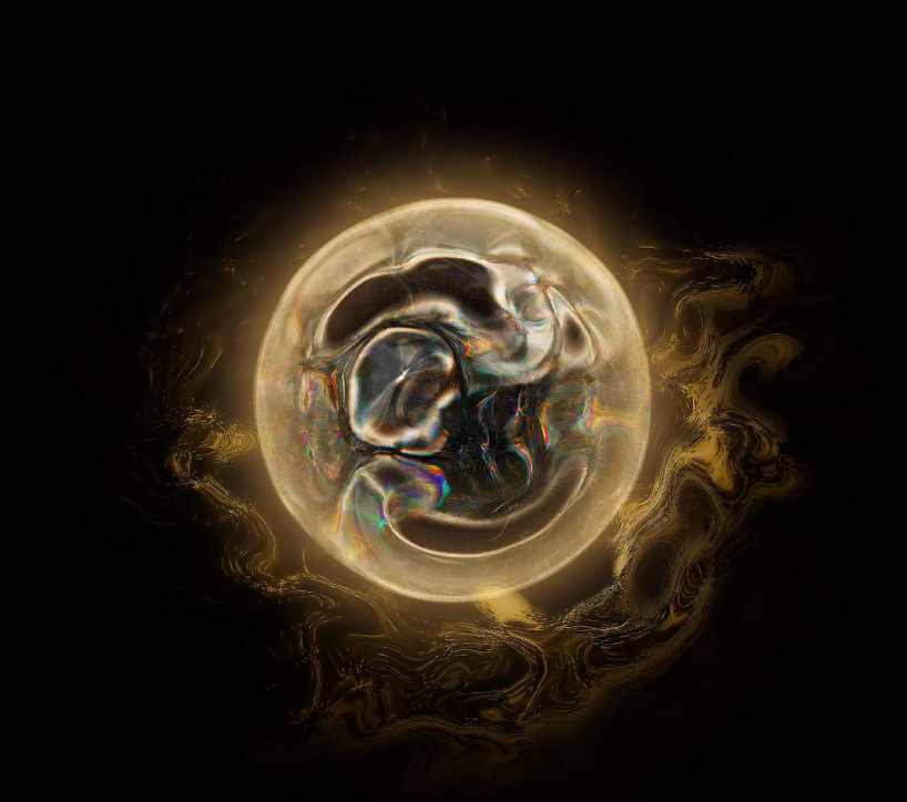 La exposición de Black Void en Shanghai muestra un planeta cambiante a través de la instalación de la nube digital