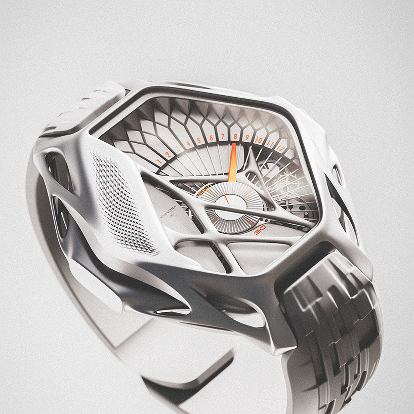 3D printed titanium watch