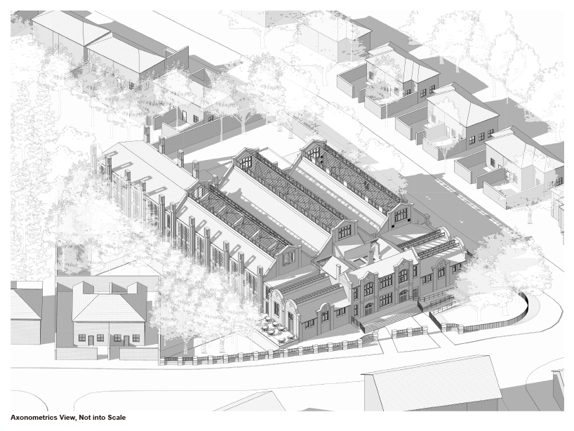 birdhouse-lined extension by wei feng transforms manchester’s withington baths into shared habitat