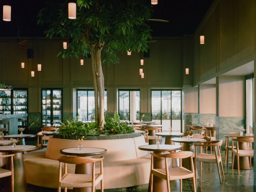 Neheiser Argyros dan ESE Studio Selesaikan restoran Aigli baru di jantung National Gardens of Athena 4