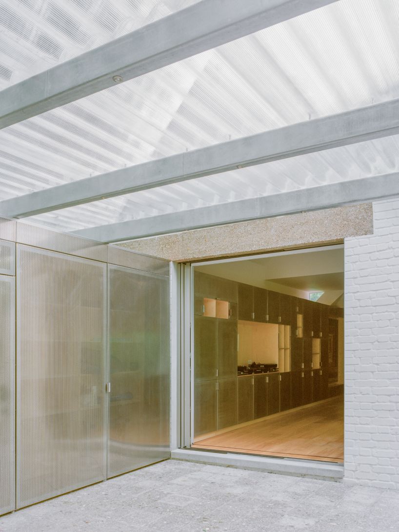 neiheiser argyros&rsquo; london pavilion combines storage cabinet and garden canopy in one - 7