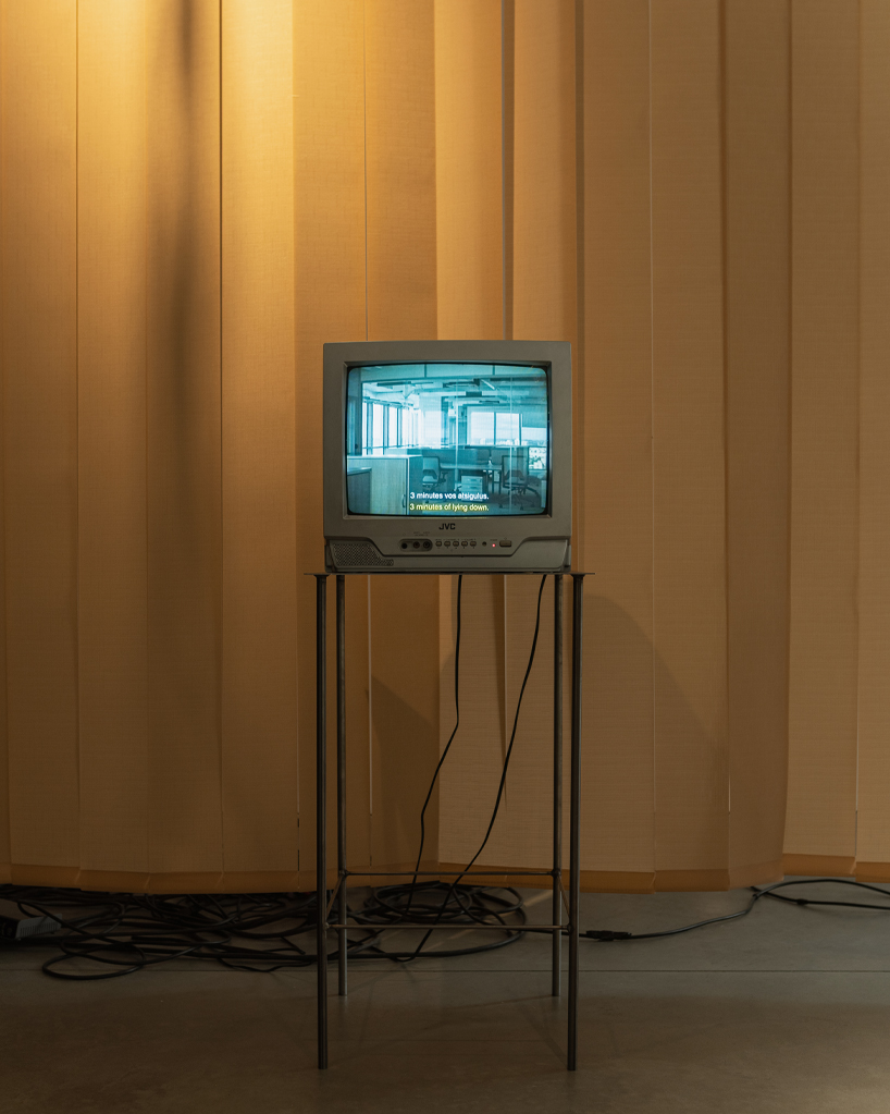 laboratory of inactivity mixed media installation critiques productivity culture