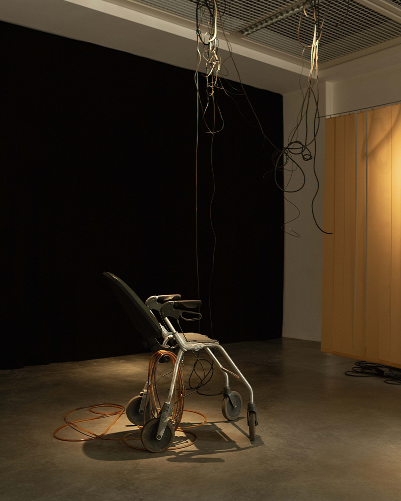 laboratory of inactivity mixed media installation critiques productivity culture