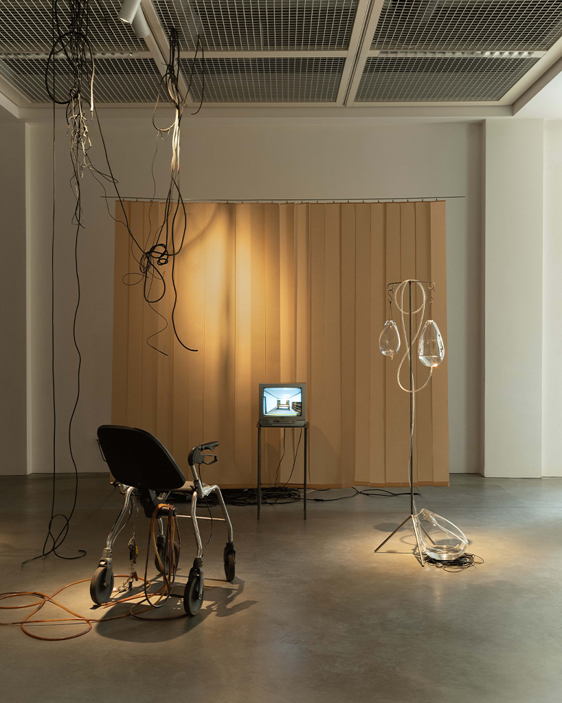 laboratory of inactivity mixed media installation critiques productivity culture