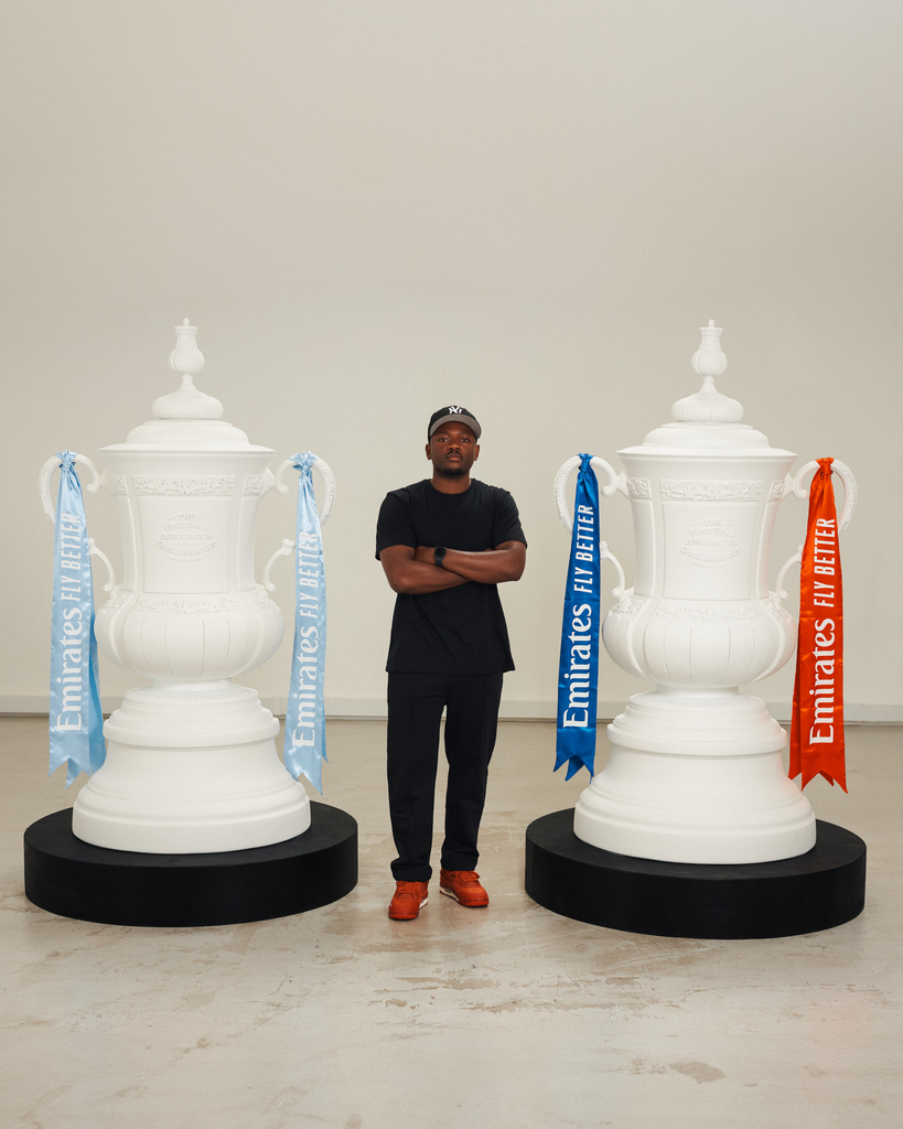 nigel VMU sculpts six-foot cup trophy replicas for FA cup final