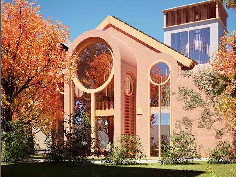 studiolowe&rsquo;s house of timefulness reuses cambridge church ruin for urban hospice care - 3